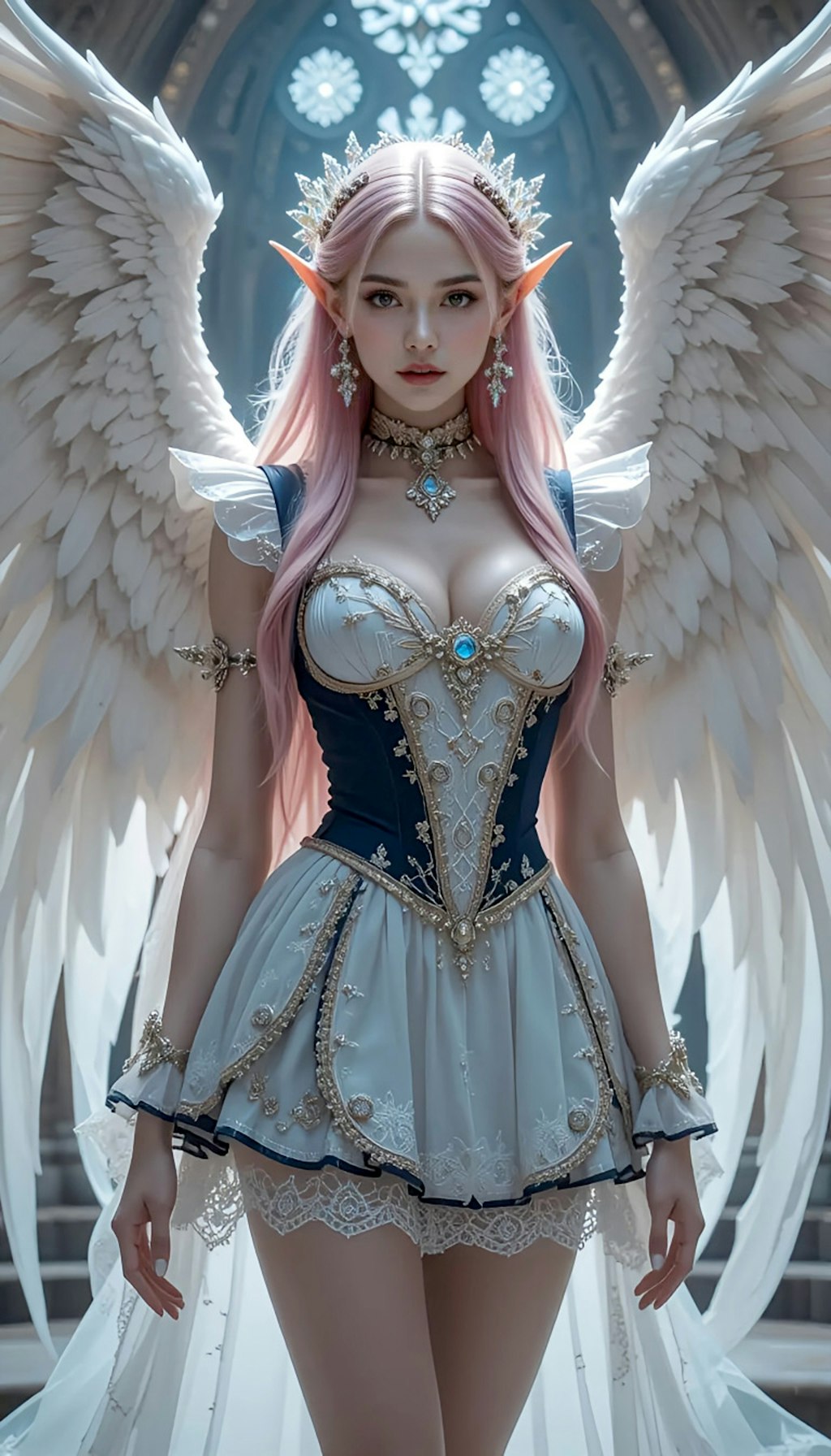 エルフの天使メイドの君