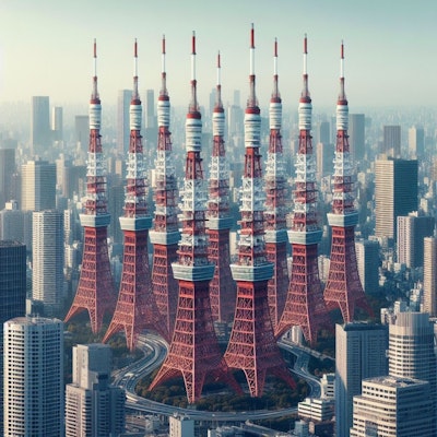 【謎画像】真の東京タワーは私だ！東京タワー王決定戦