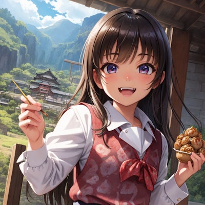Takoyaki girl.