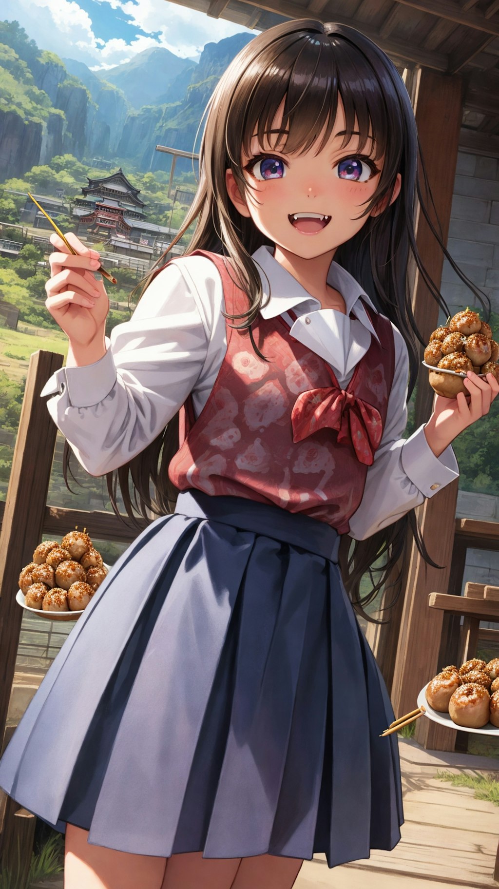 Takoyaki girl.