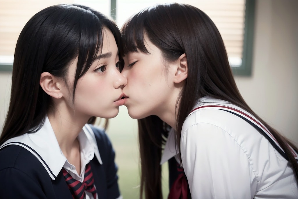 百合キス