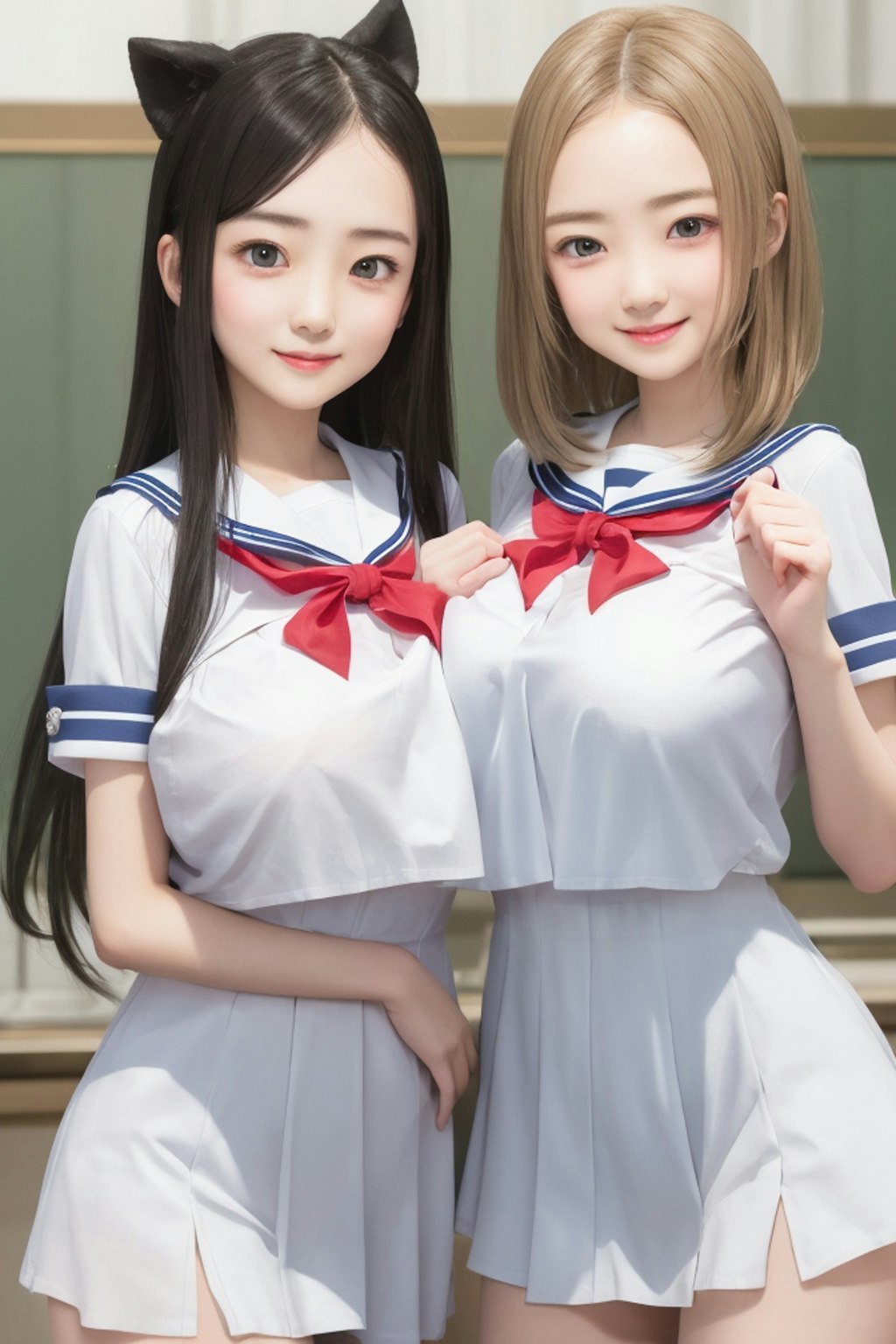 セーラー服と女子高校生