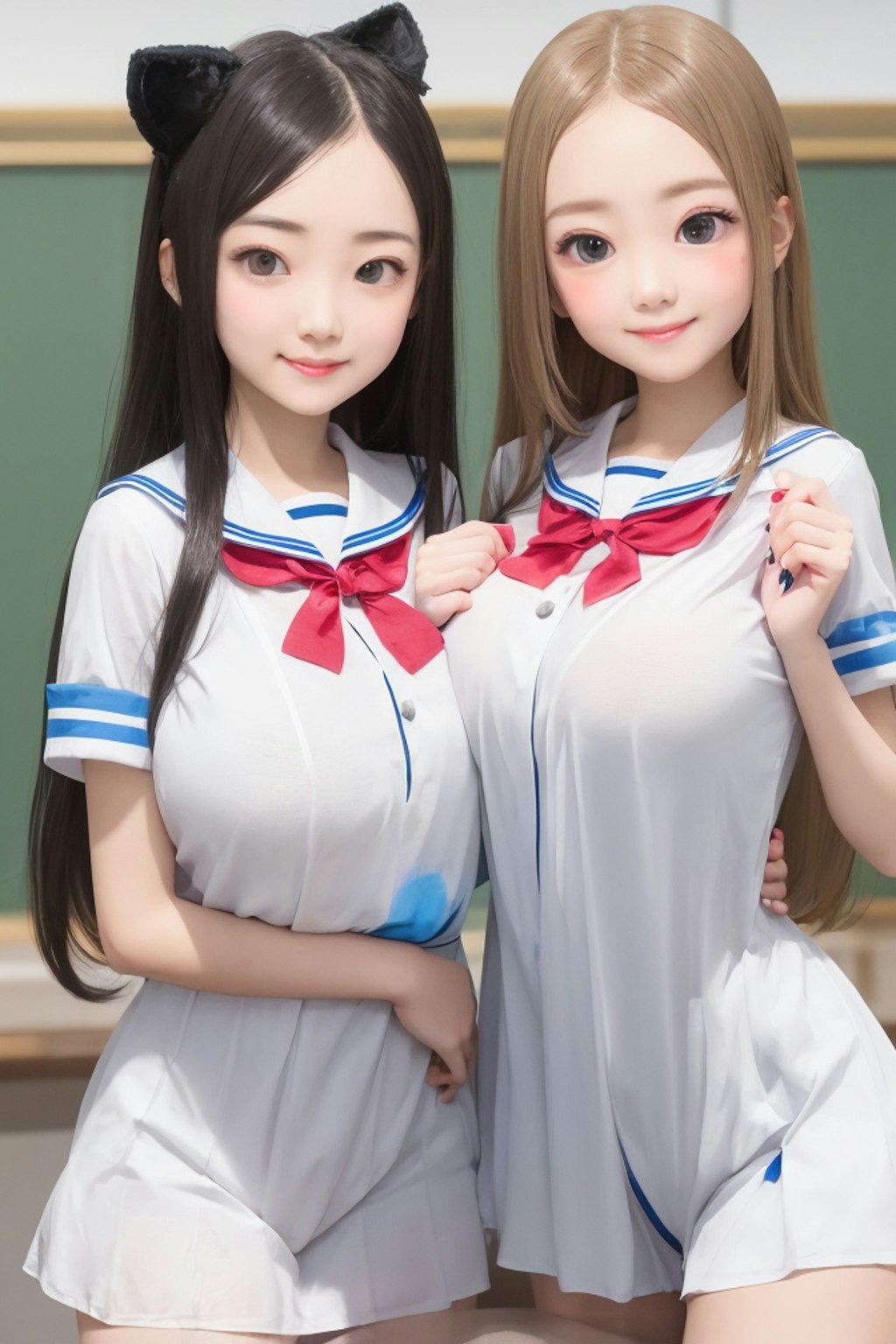 セーラー服と女子高校生