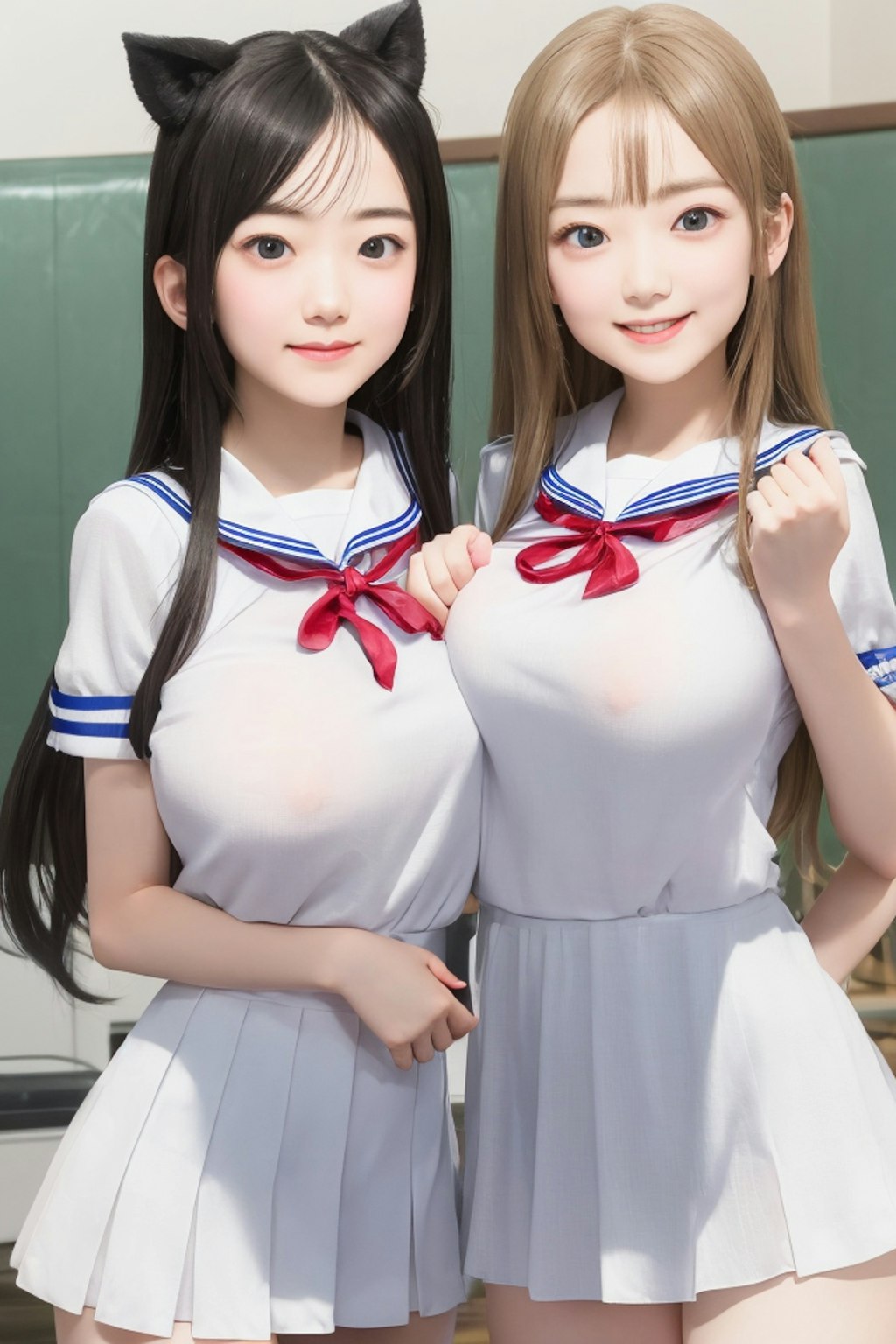 セーラー服と女子高校生