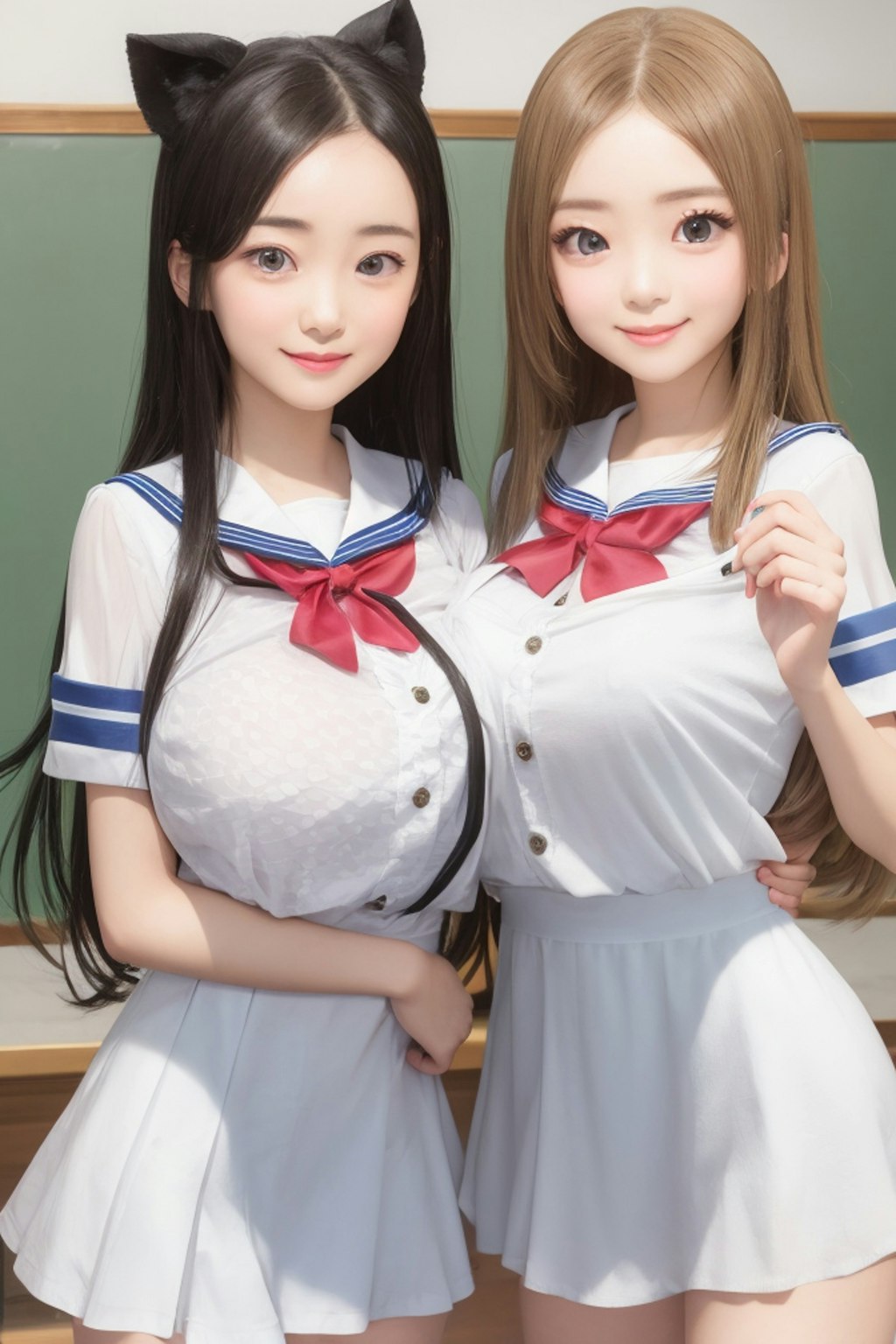 セーラー服と女子高校生