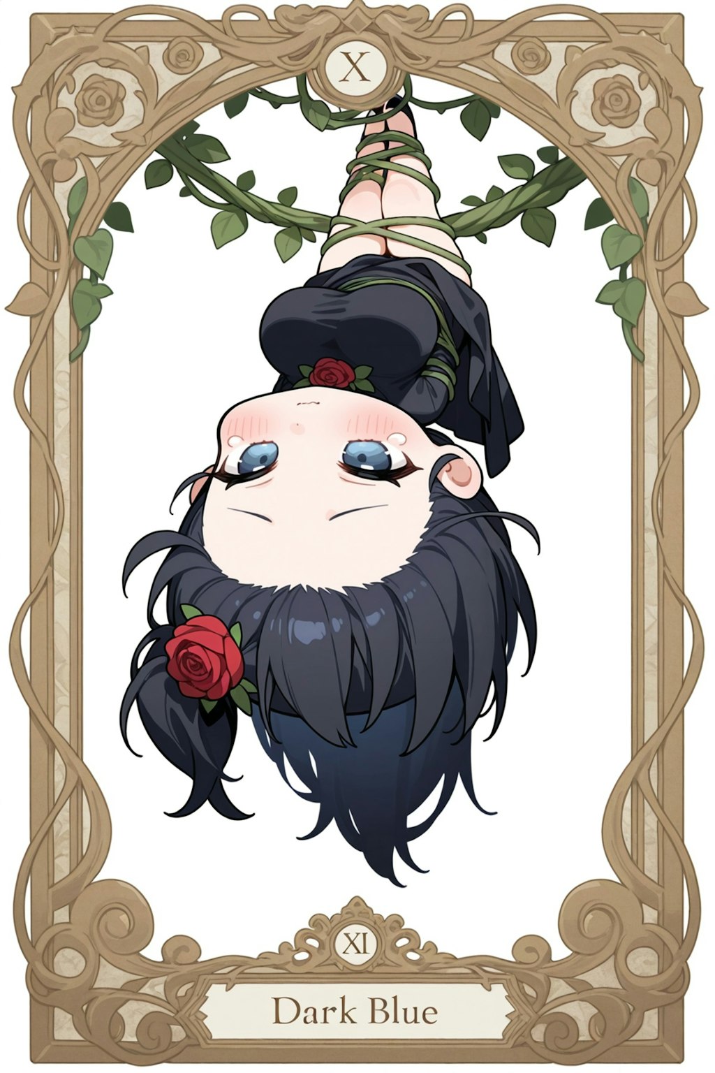 吊るされた女の子