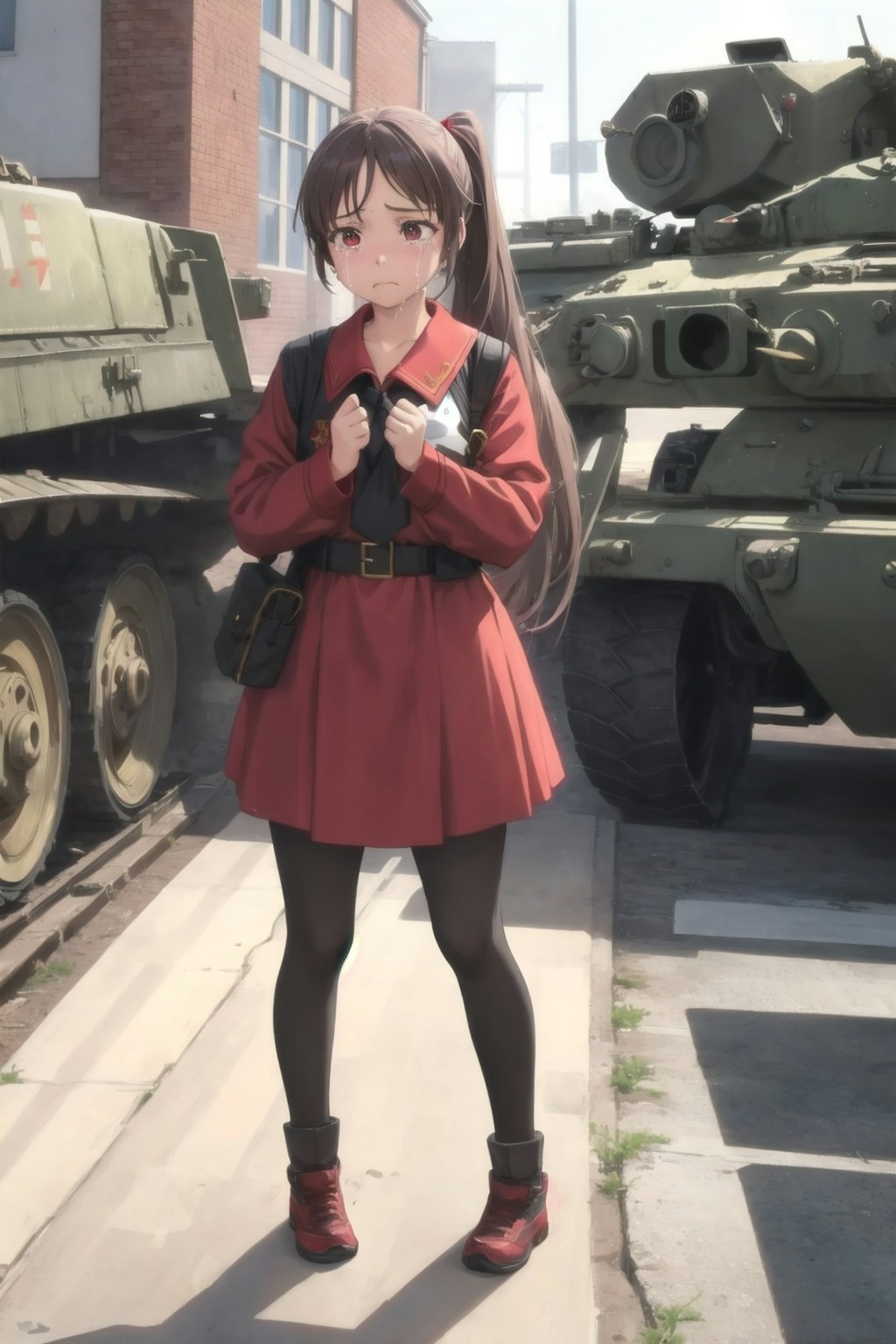 軍服少女とか