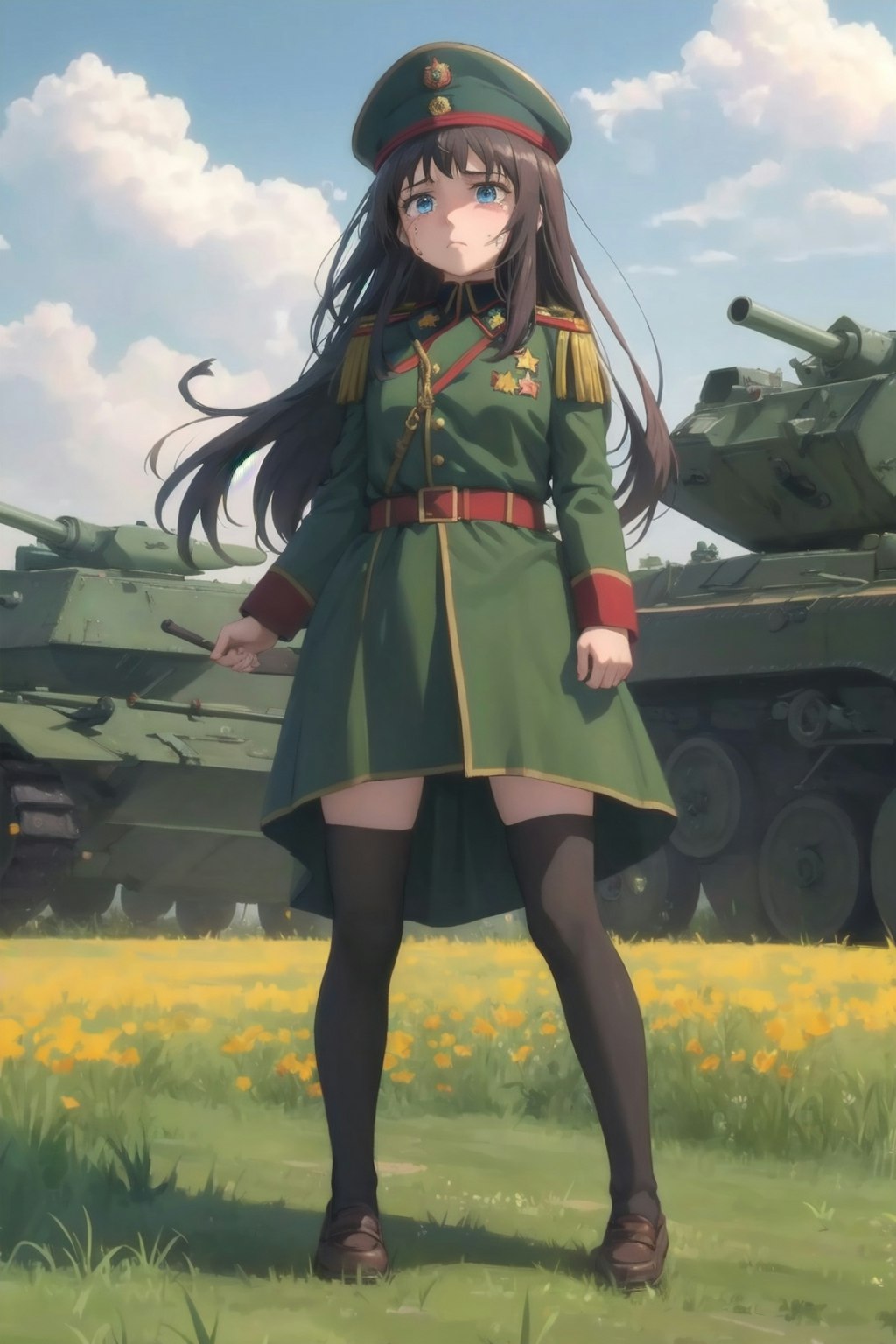 軍服少女とか