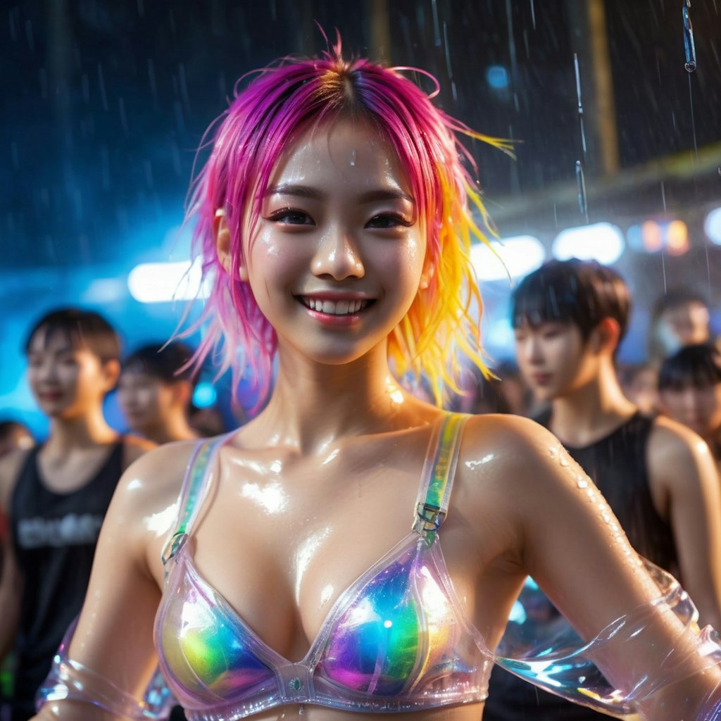 雨のミュージックフェスティバル