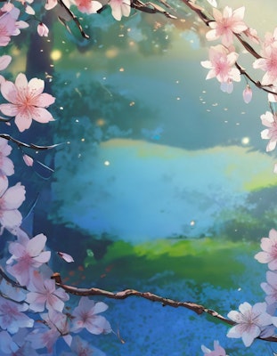桜の飾り枠