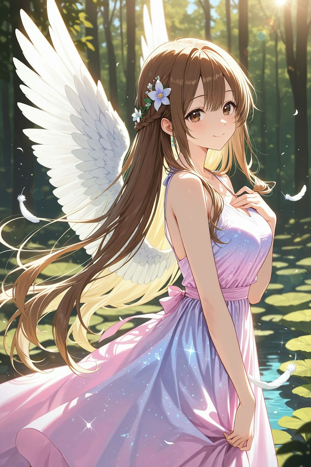 天使さん頑張ります