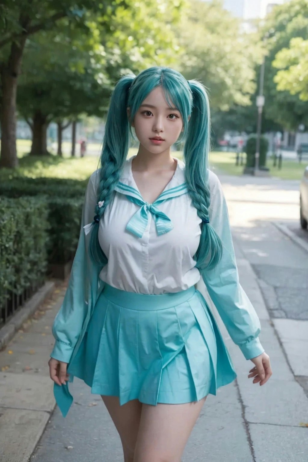 初音ミク　セーラー服