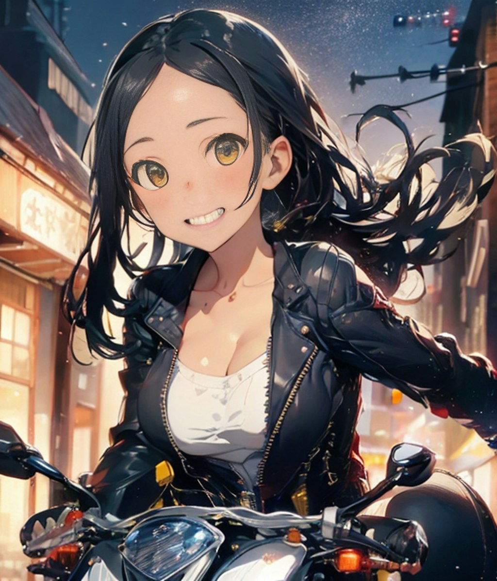 バイク女子（？）