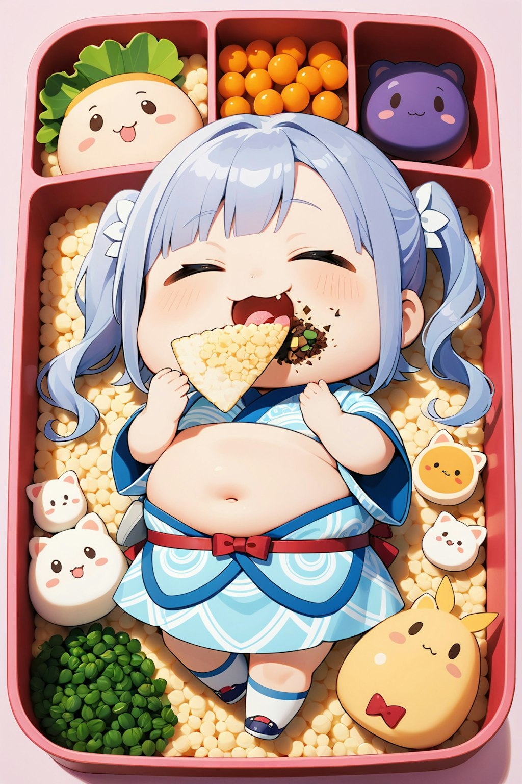 うちの子キャラ弁♪