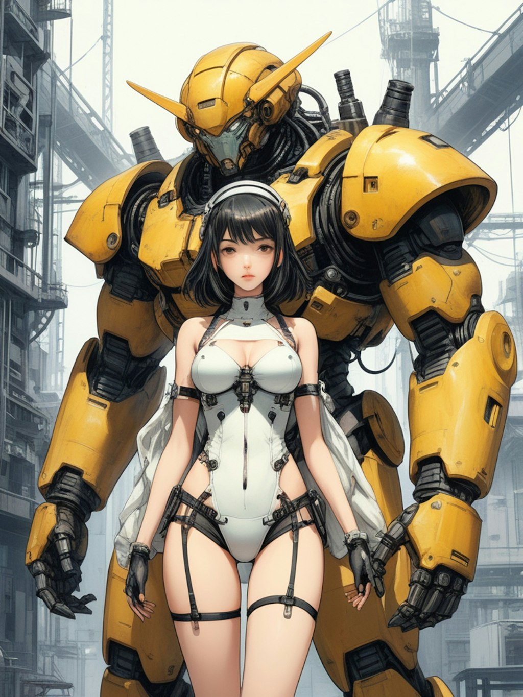 cosmic android girl