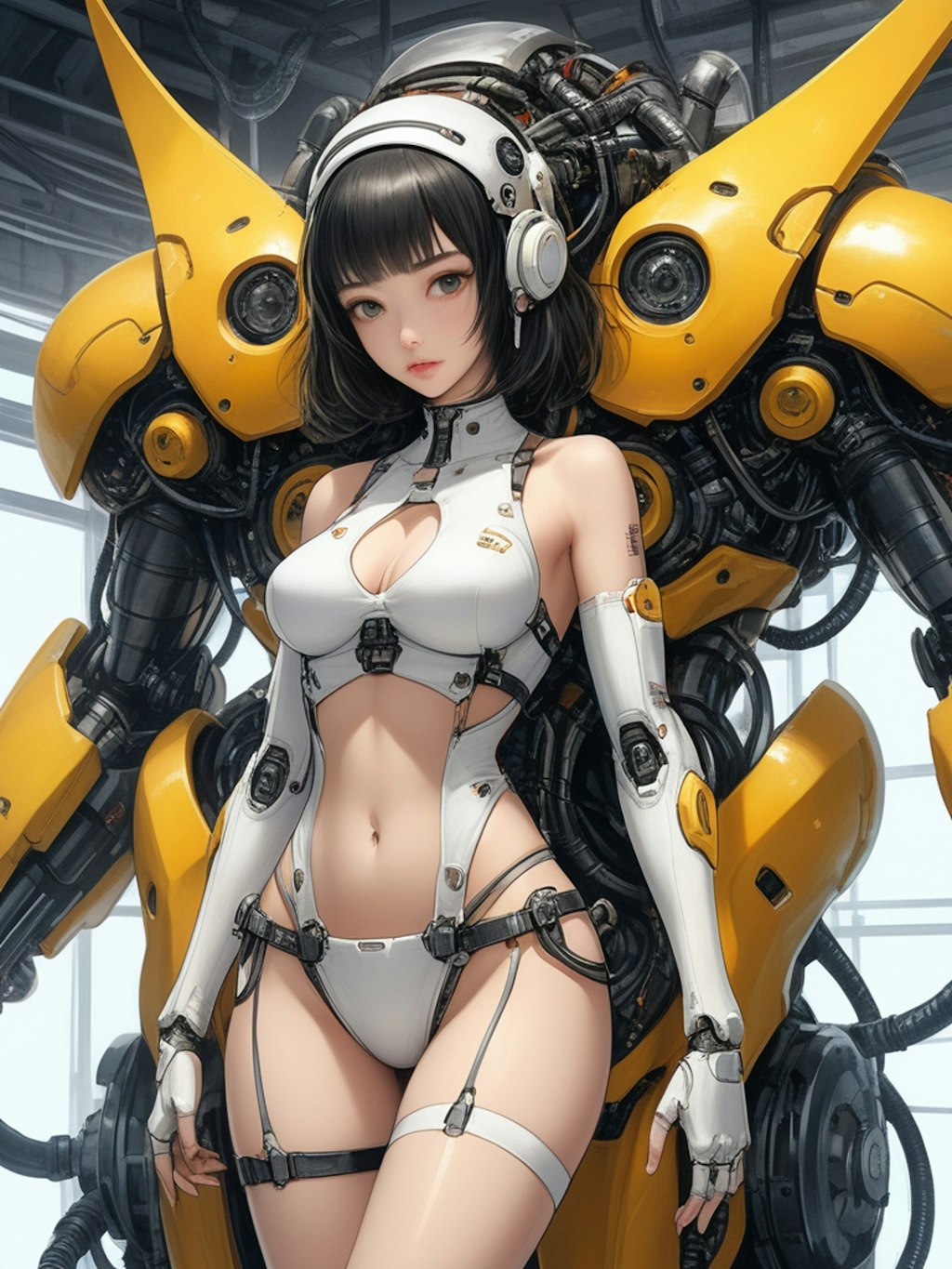 cosmic android girl