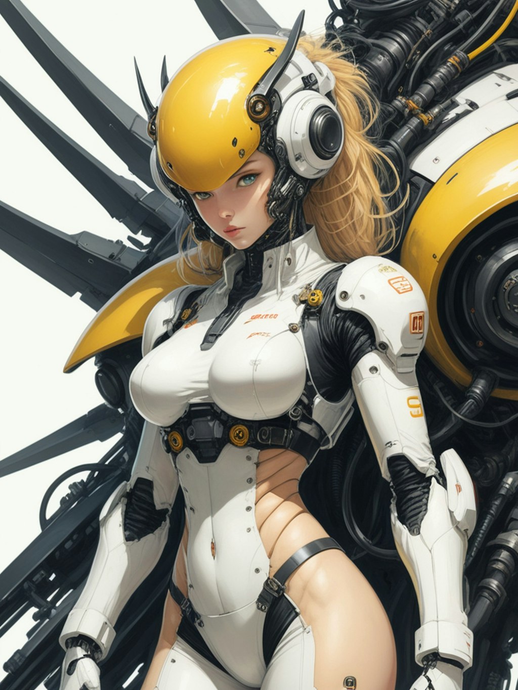 cosmic android girl