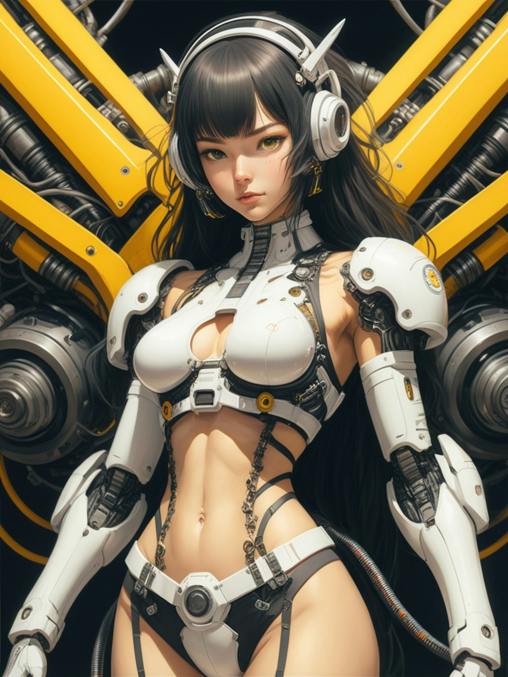 cosmic android girl