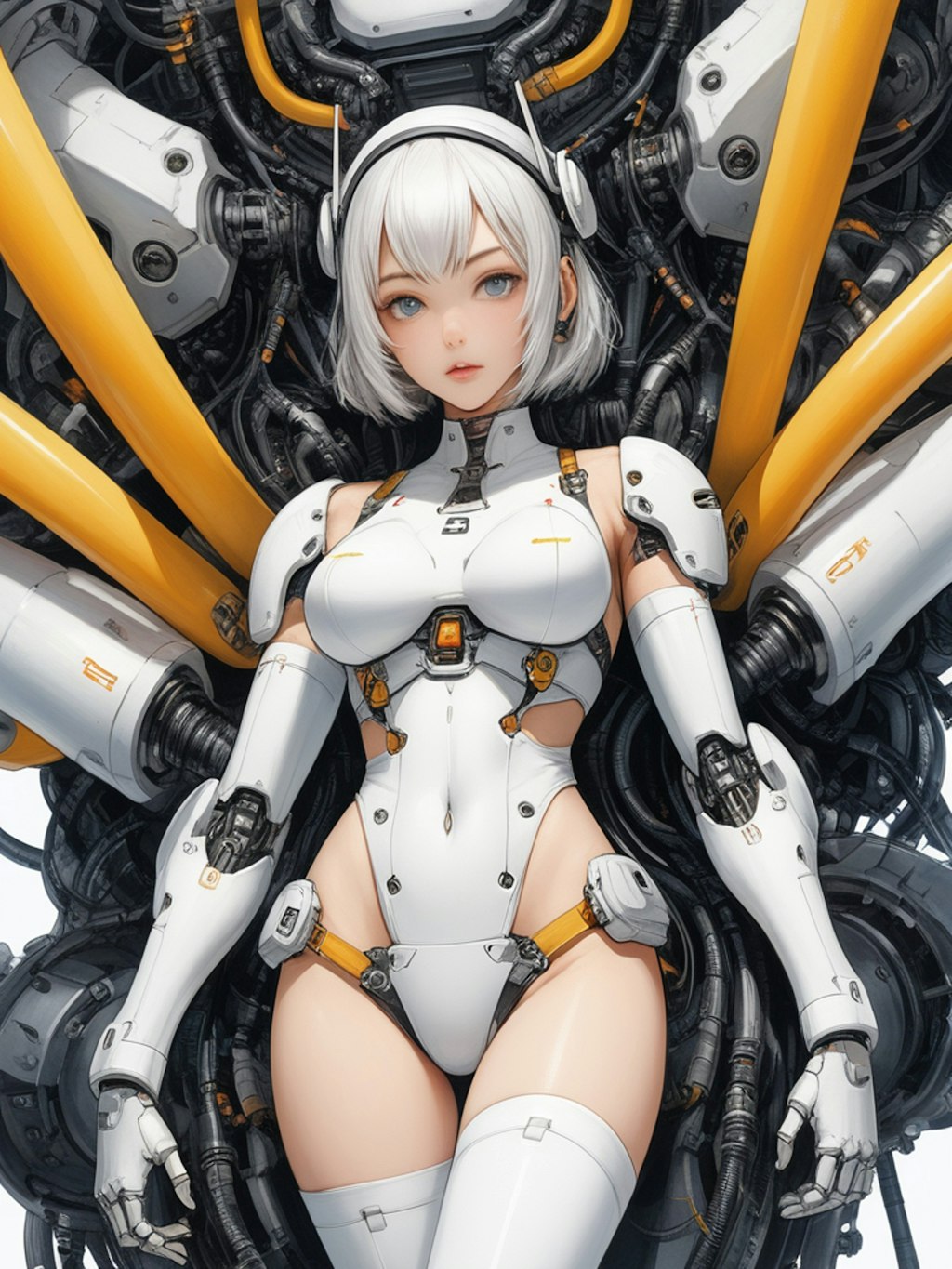 cosmic android girl
