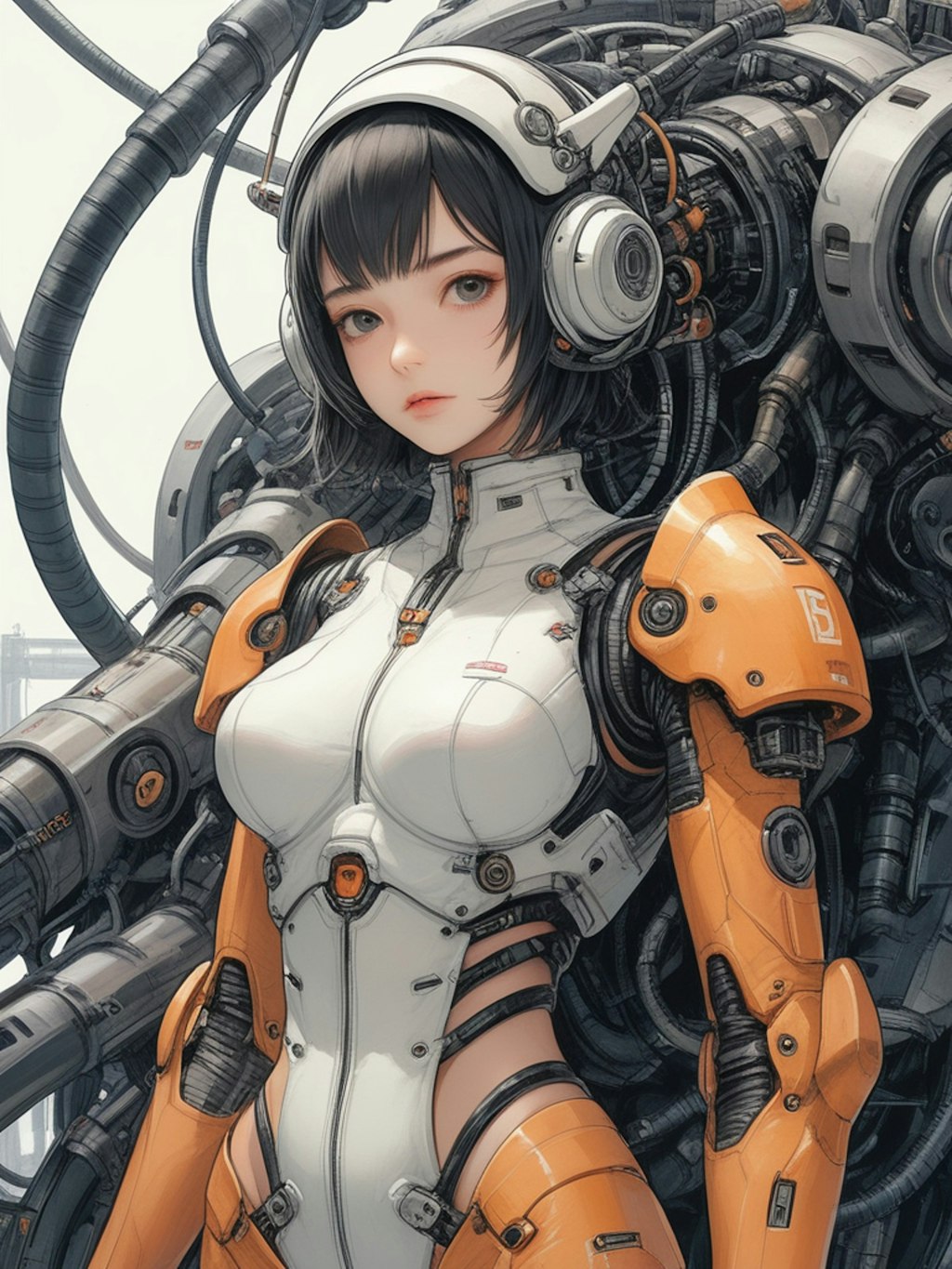 cosmic android girl