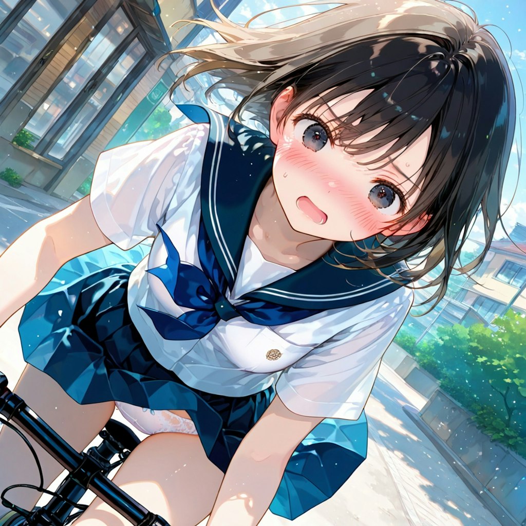 ヤバいっ、遅刻遅刻