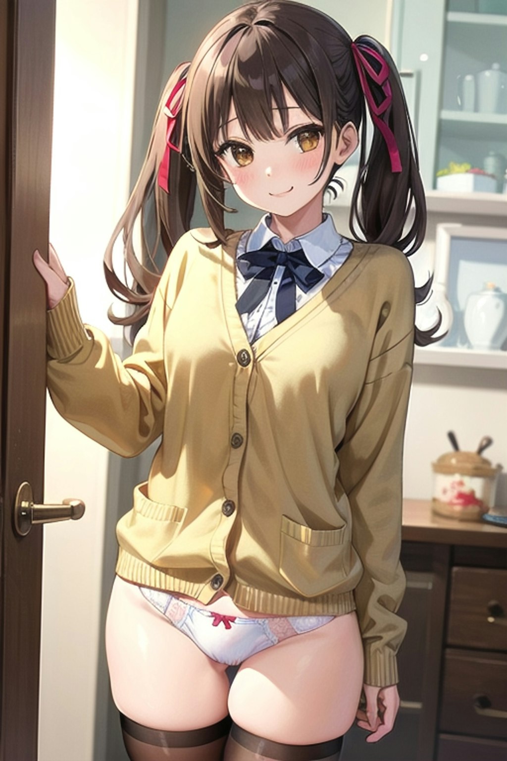 School twintails girl