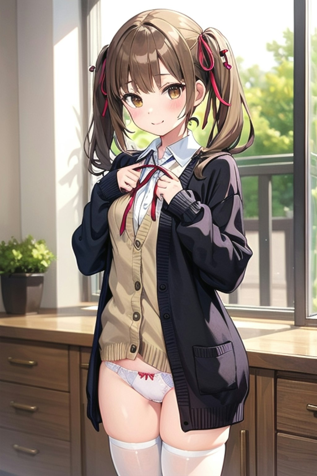 School twintails girl