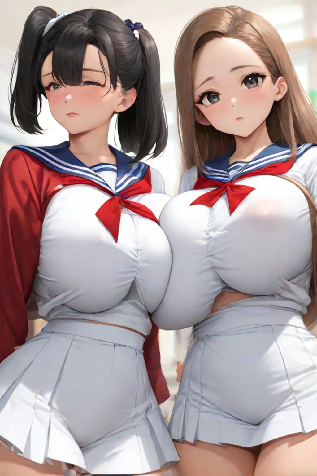 セーラー服と女子高校生と