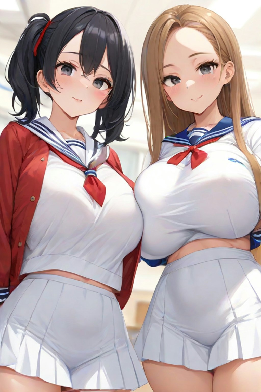 セーラー服と女子高校生と