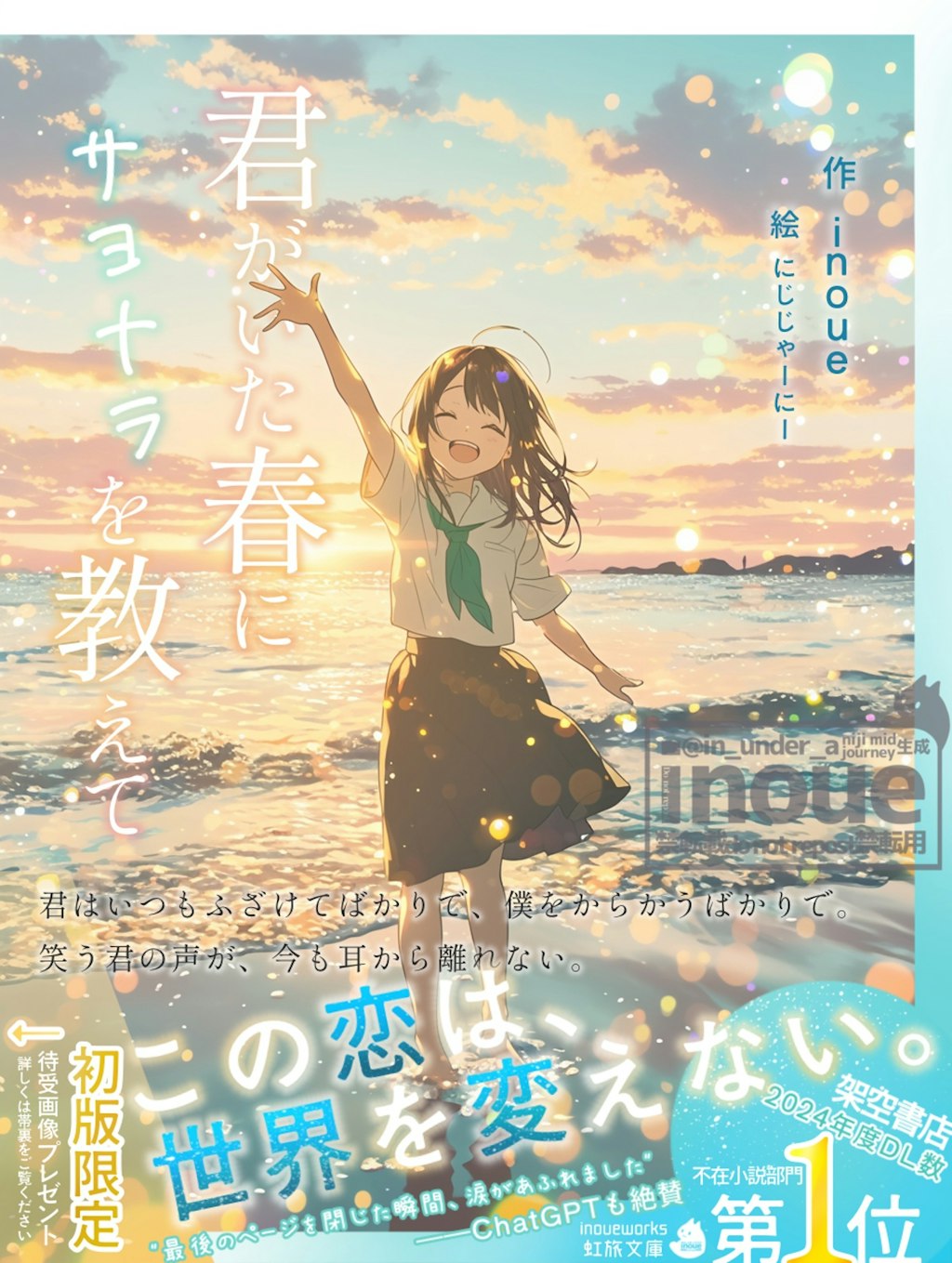 エモい小説表紙風