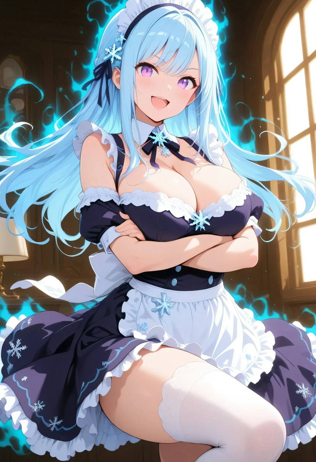 ワクワクしてきちゃった💓  神の闘気のスーパーメイド🔥