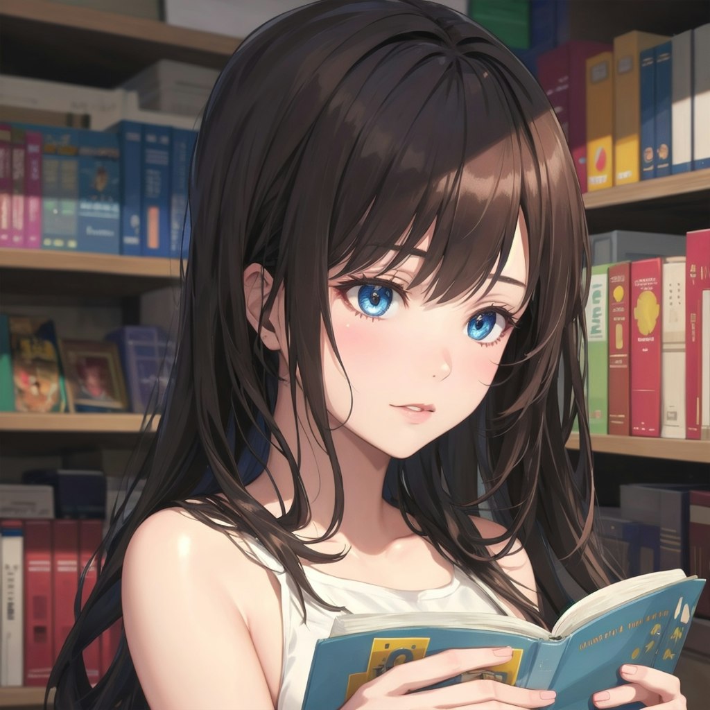 読書する女