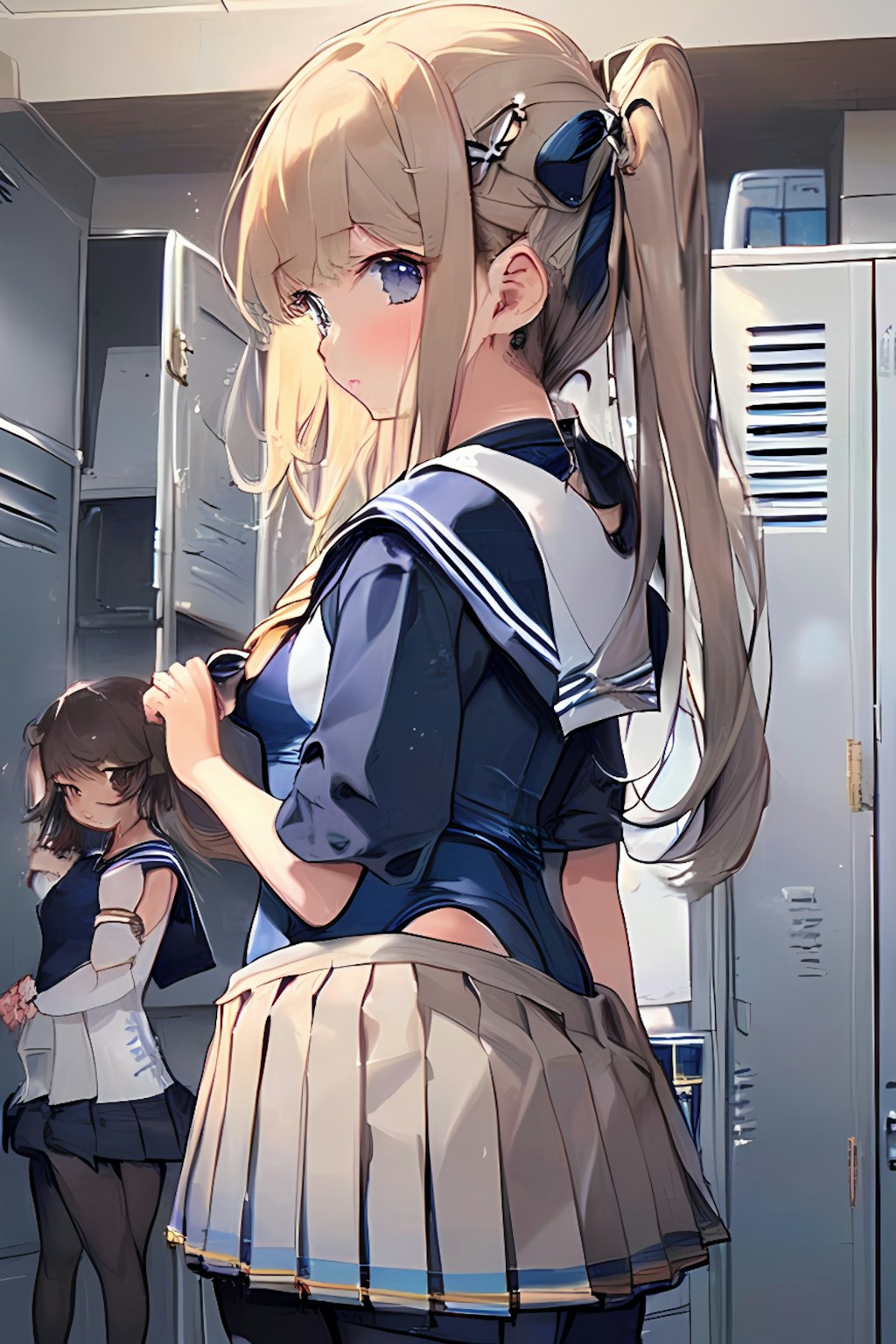 セーラー服スクール水着