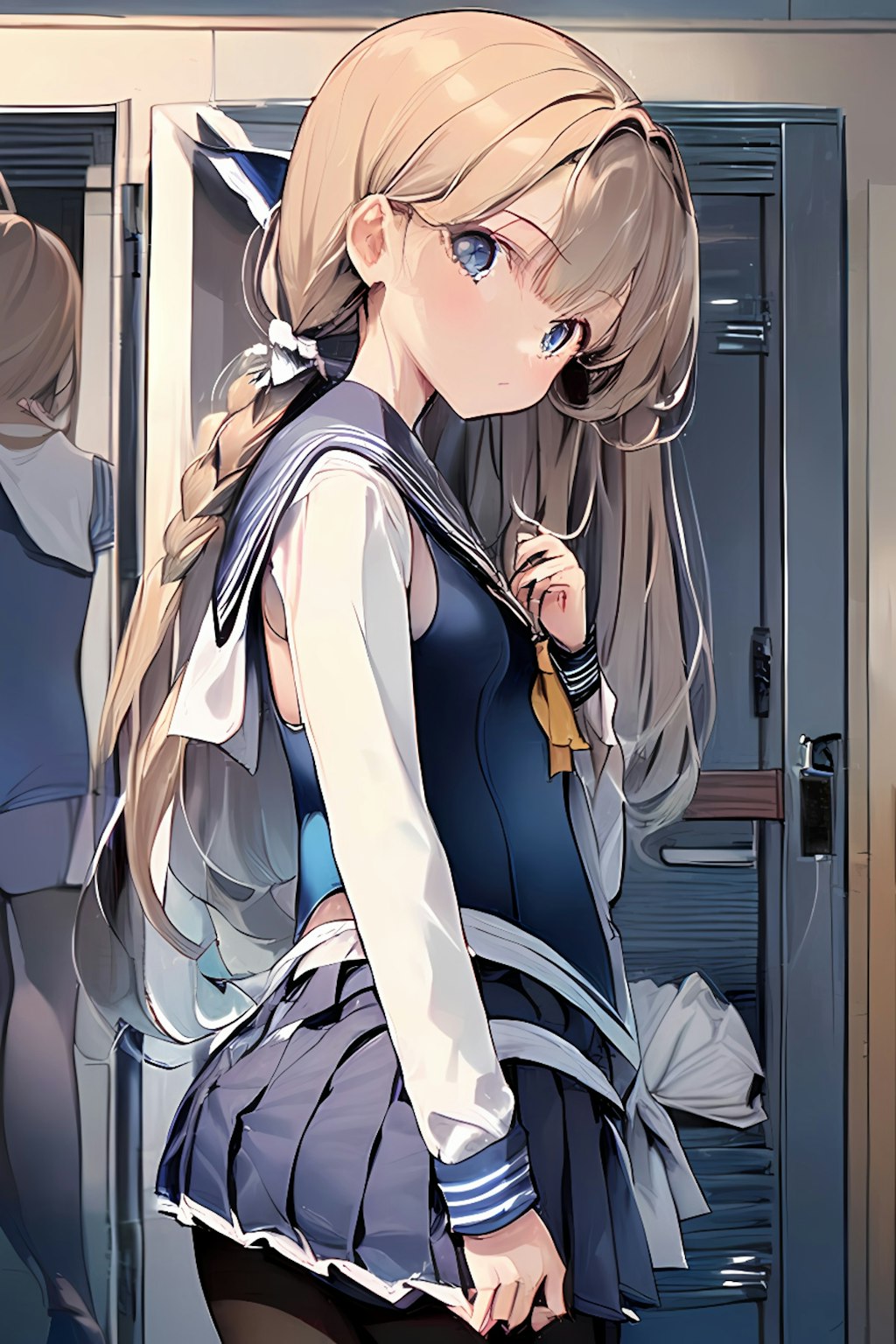 セーラー服スクール水着