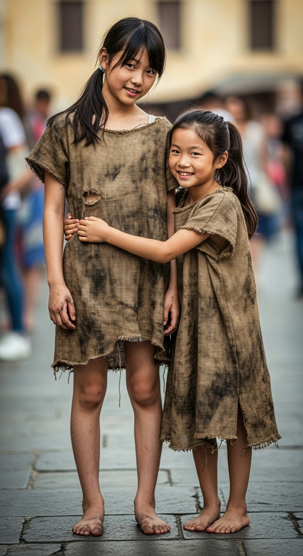 古代ローマ映画の奴隷少女エキストラ１