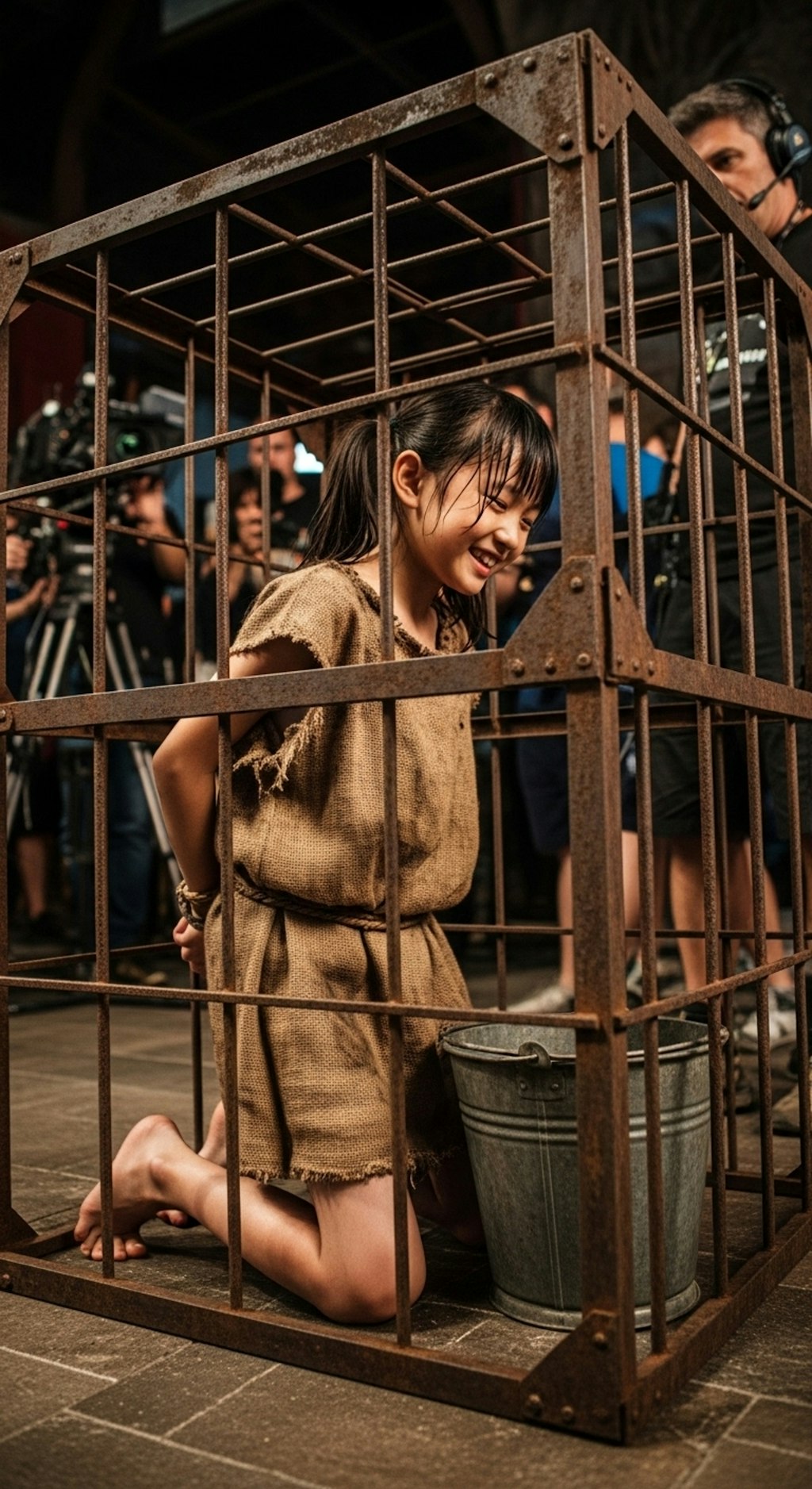 古代ローマ映画の奴隷少女エキストラ１