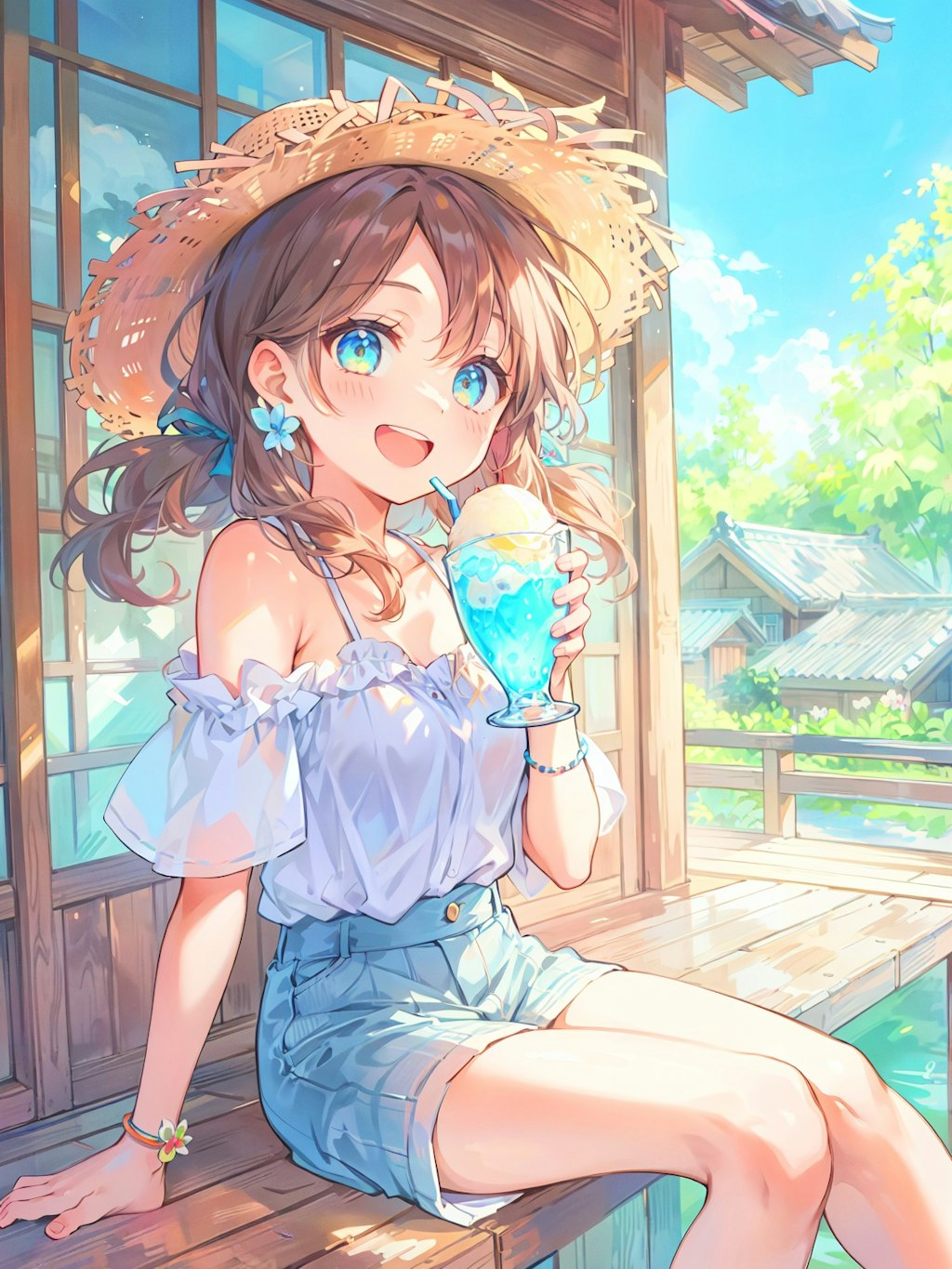 夏色クリームソーダ