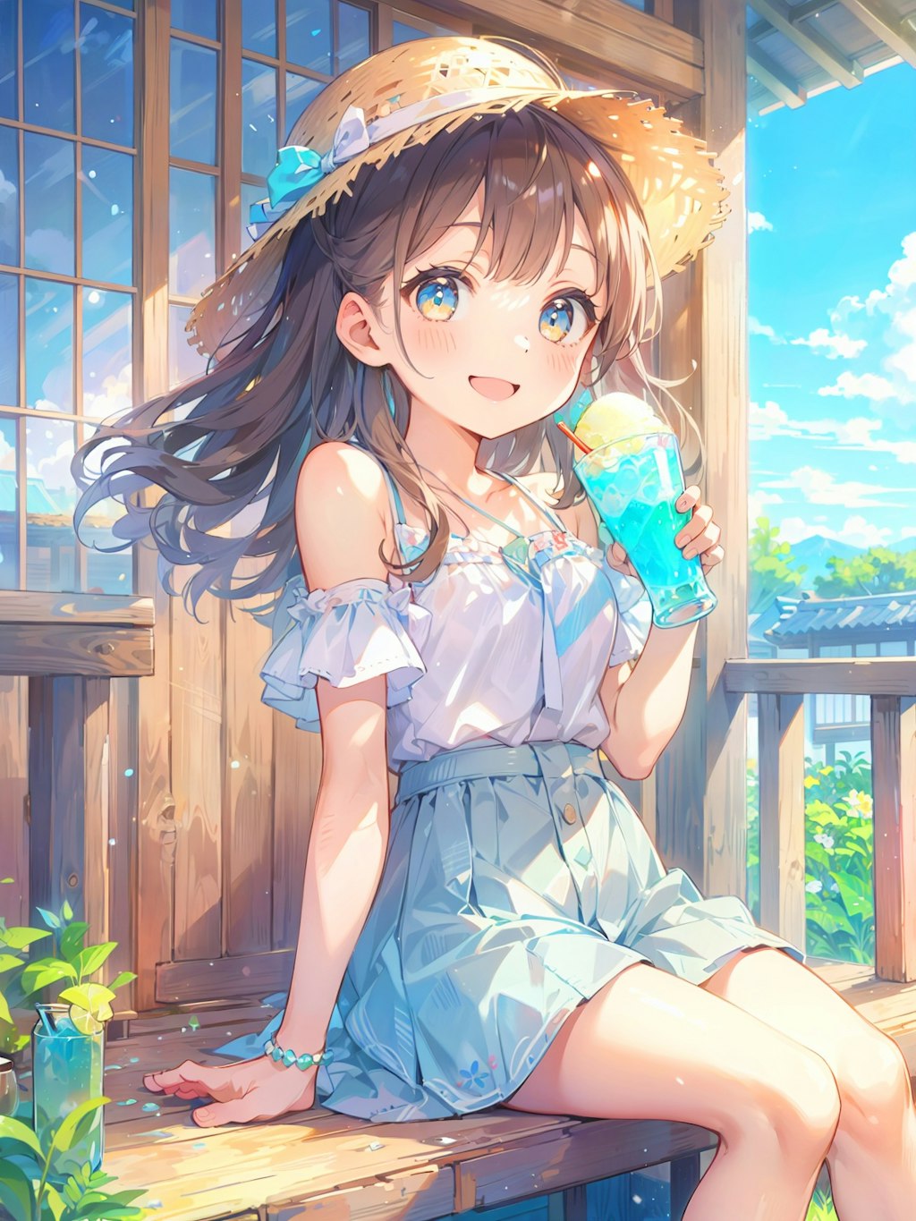 夏色クリームソーダ