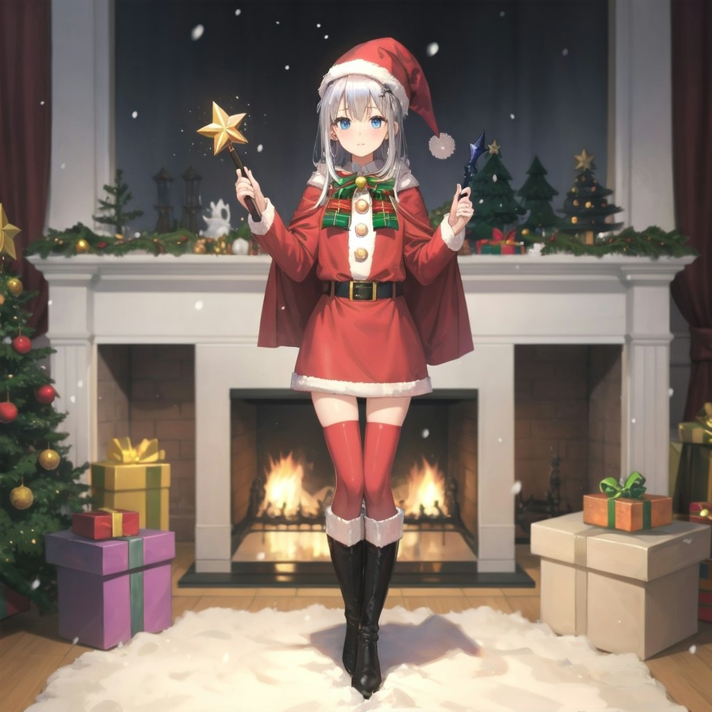 雪女ちゃんのクリスマス❄️パート２