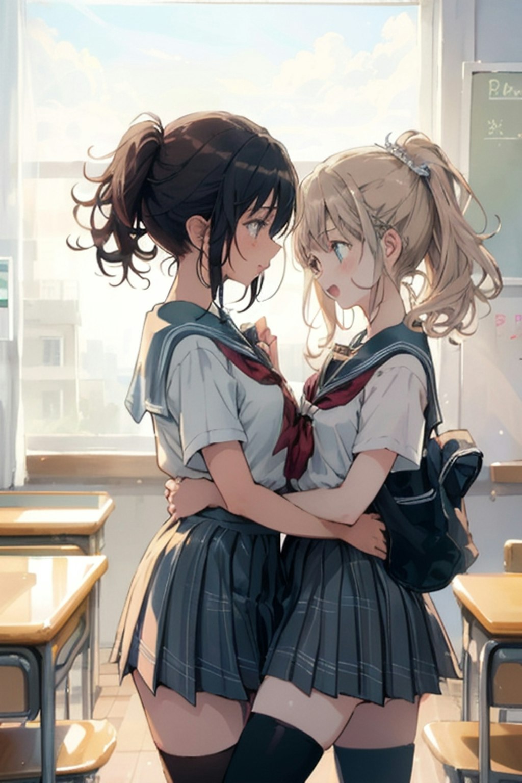 二人だけの放課後(百合)