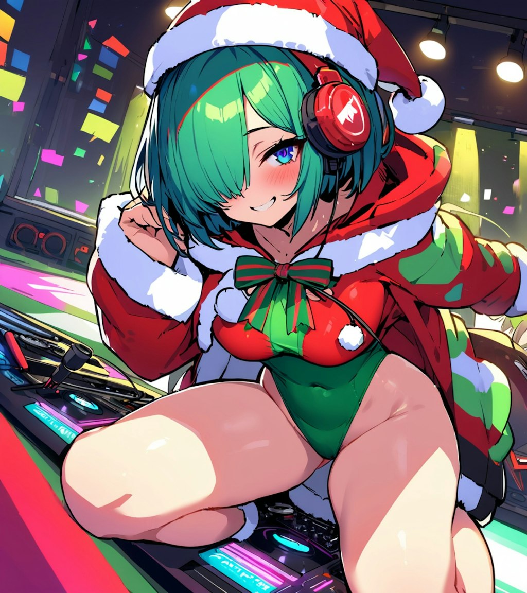 christmas chiptune only night guest DJ girl!