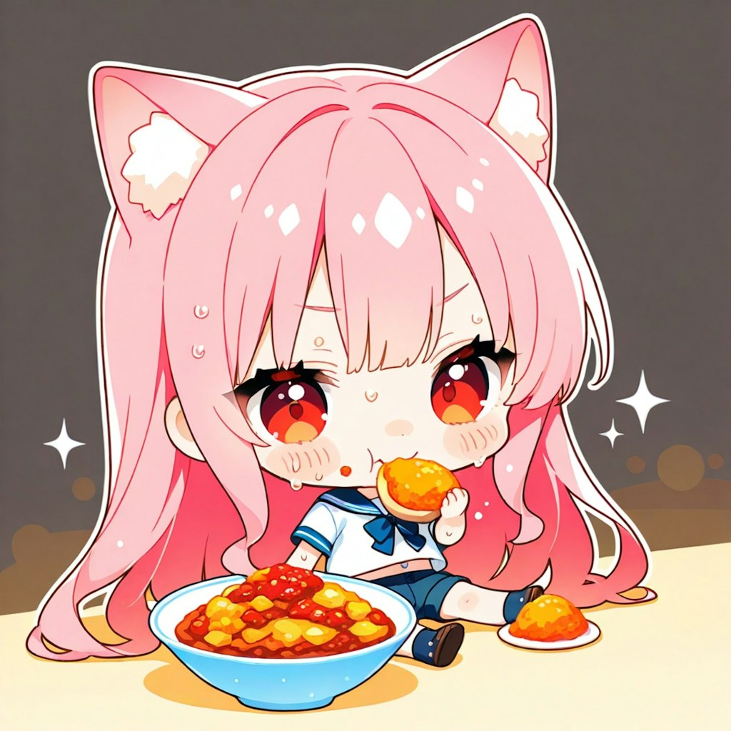 アツイ、ウマイ