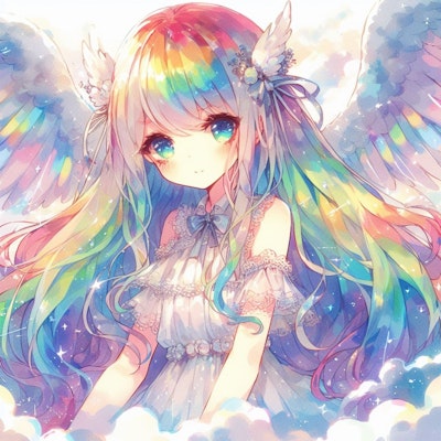 虹色の天使