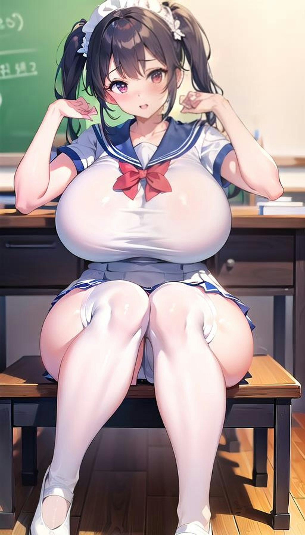 爆乳女子高生