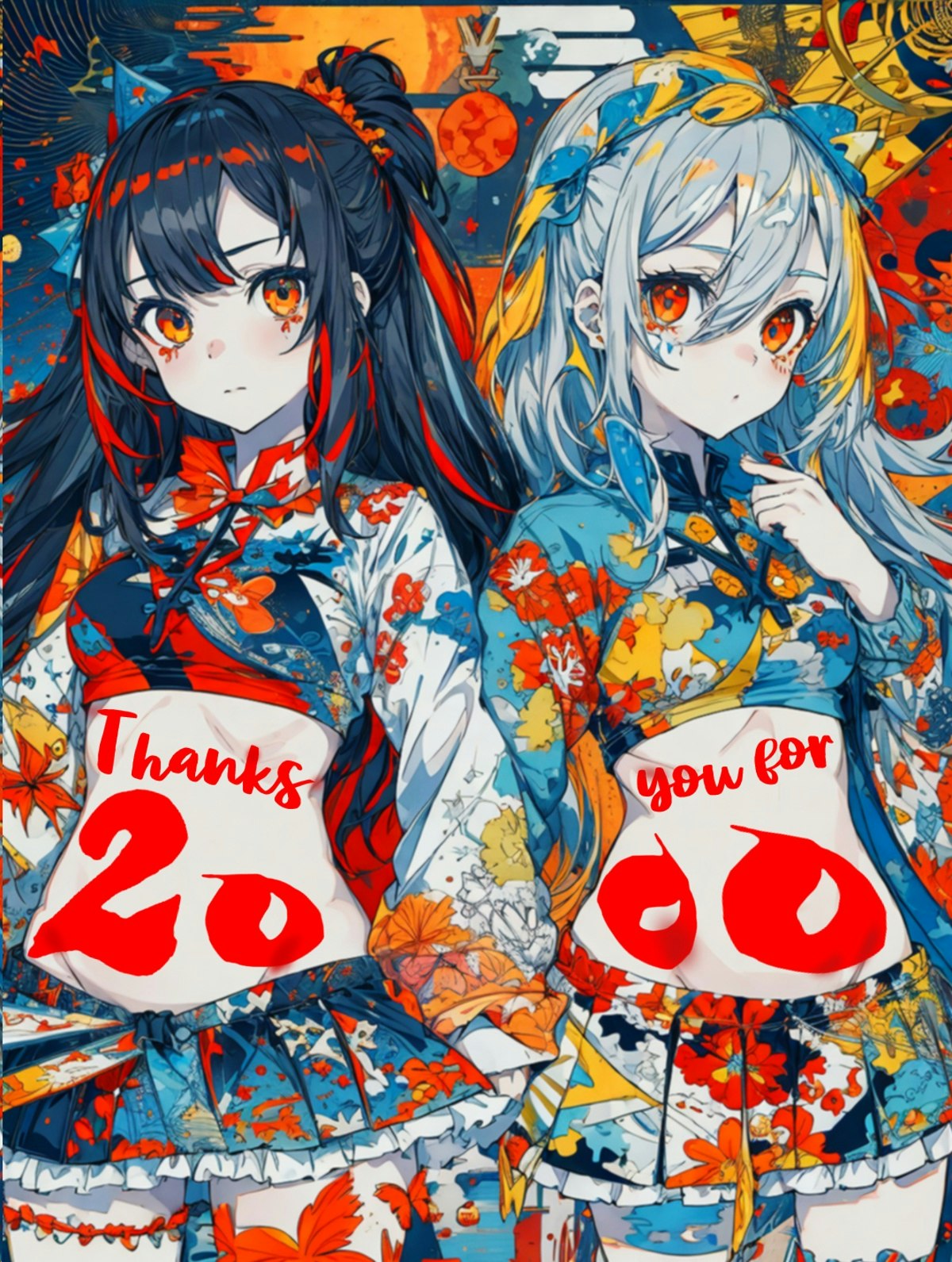 Twitterフォロワー2000名様ありがとうございます！ | chichi-pui（ちち