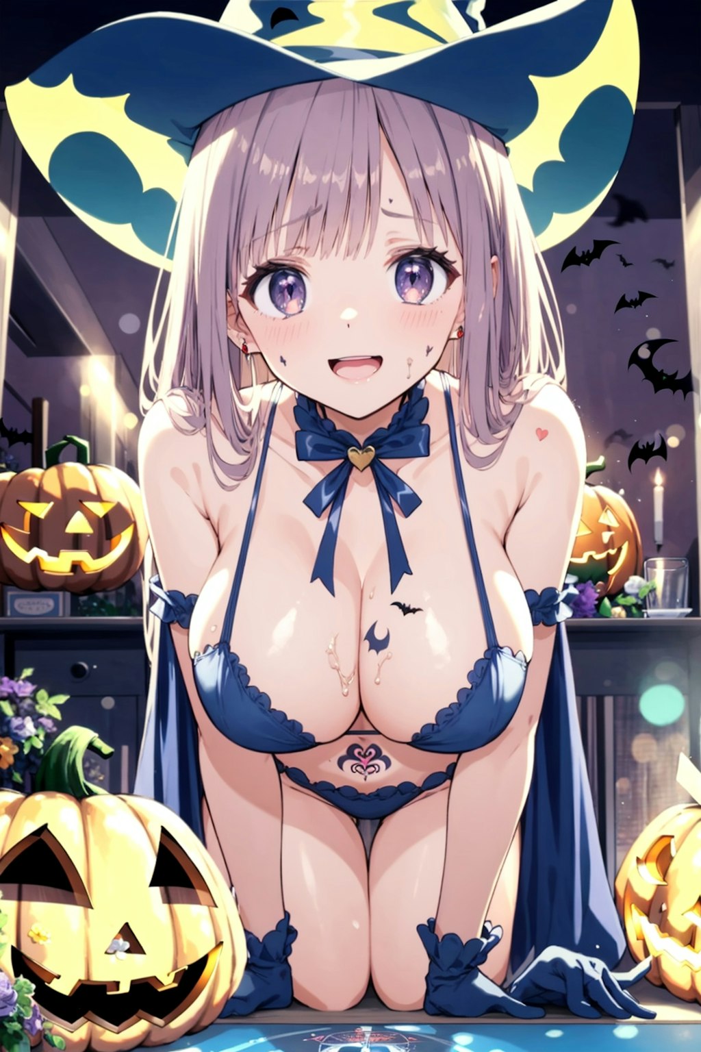 デイリー。39（AQUAちゃんトレ編24）　※🧹魔女帽子集とハロウィン本編