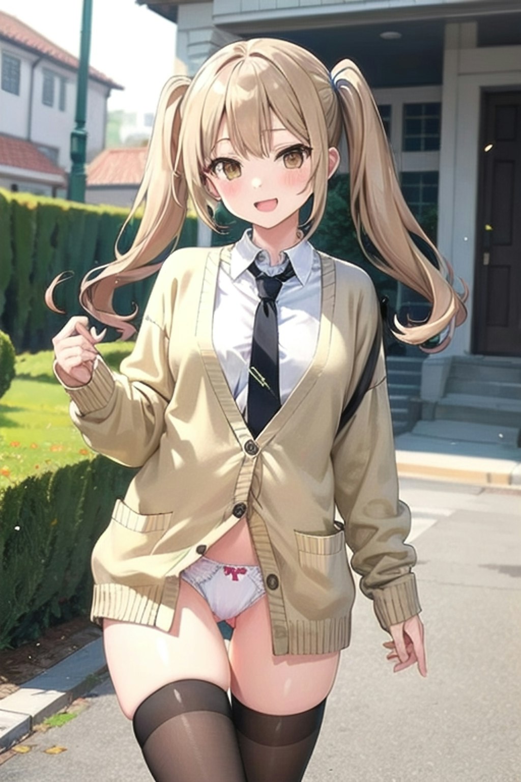 School twintails girl