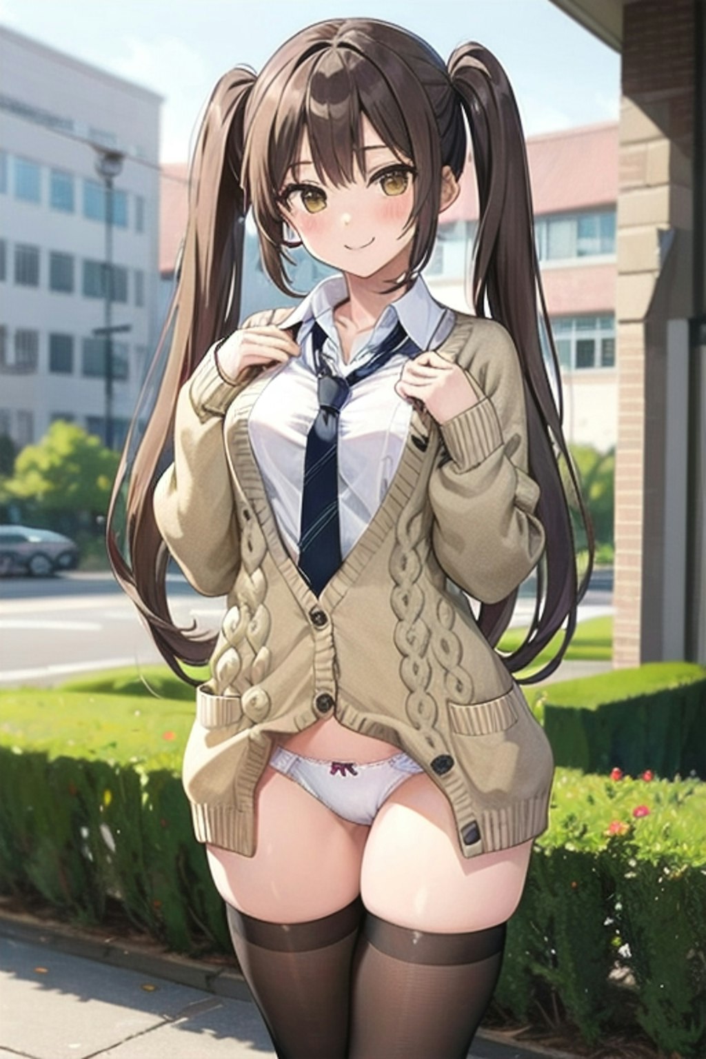 School twintails girl