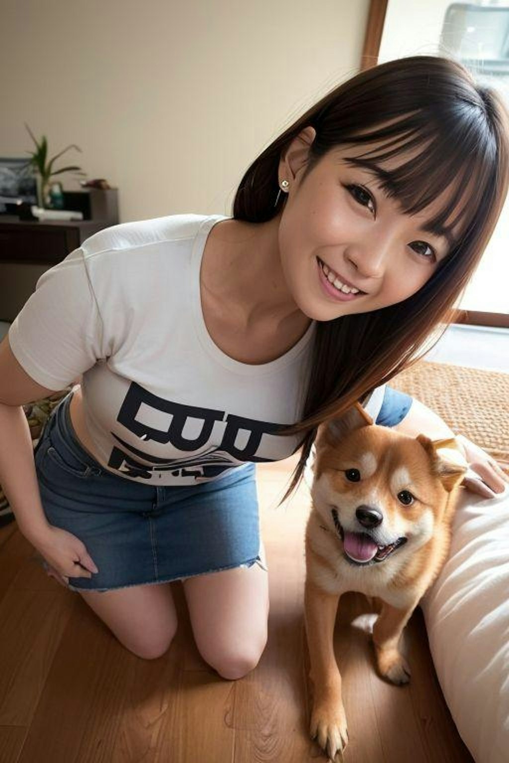 犬と奥さん