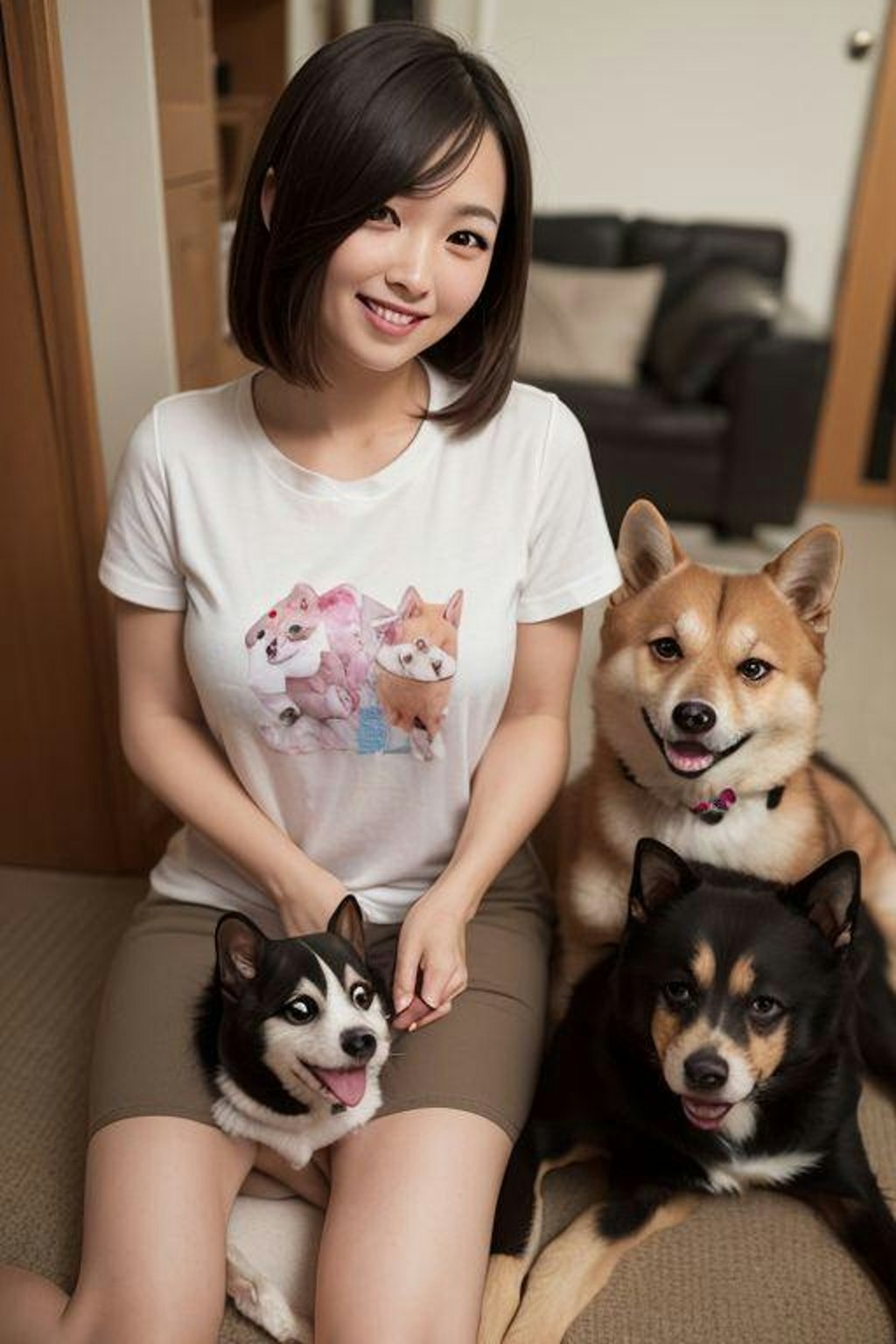 犬と奥さん